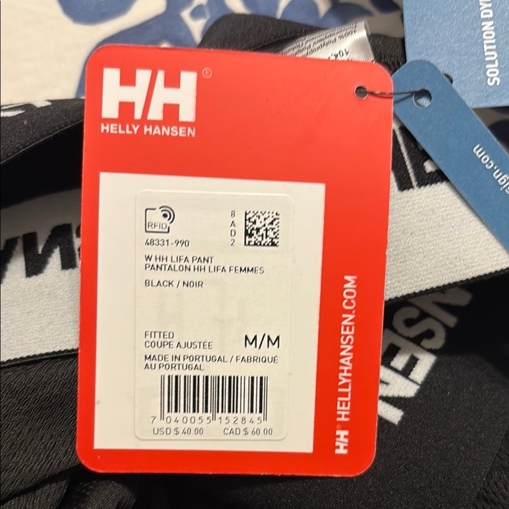Helly Hansen Black Tag with Prominent Logo